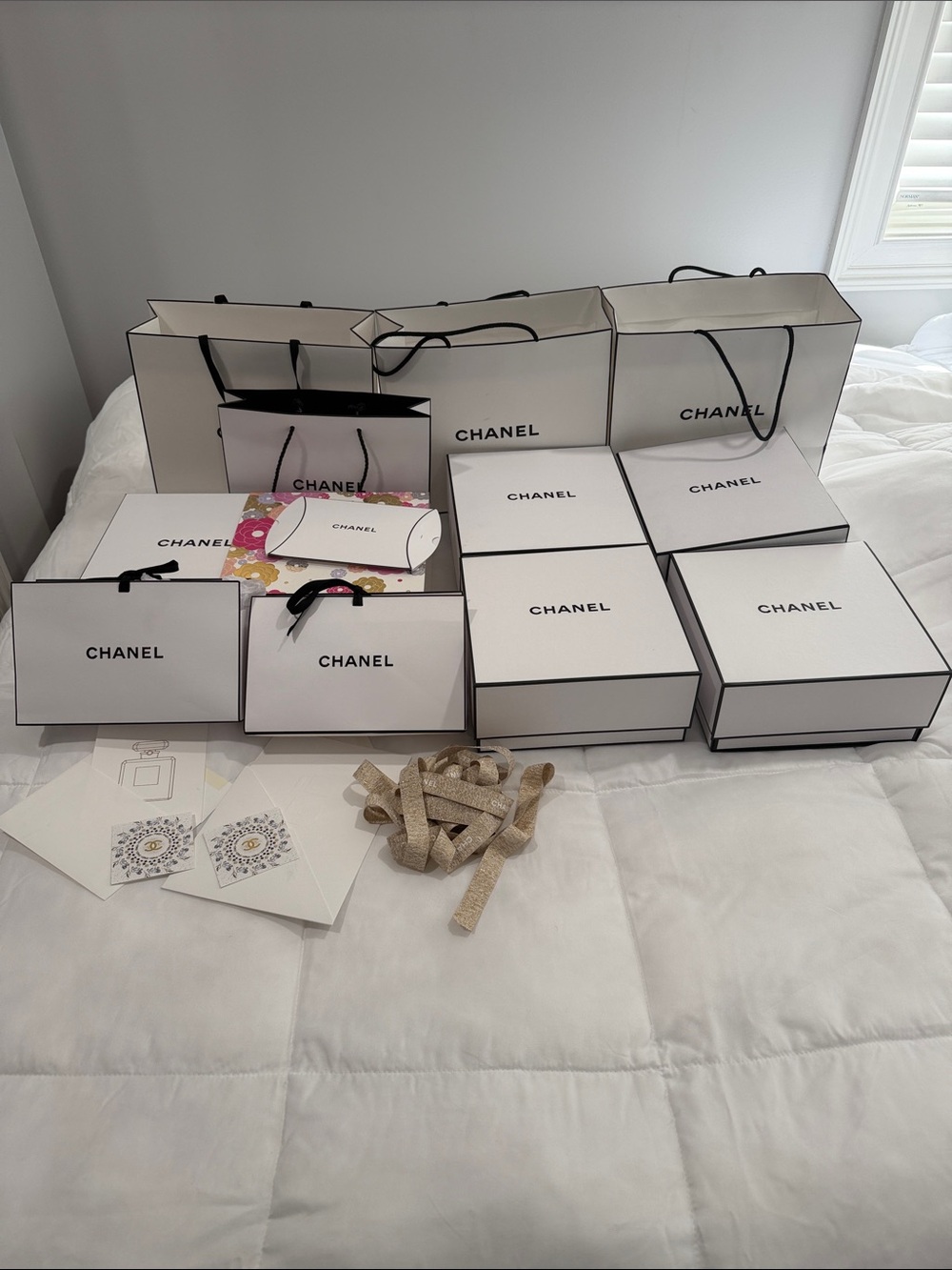 Chanel Gift Boxes & Shopping Bag Collection - Price Is For All